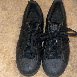 Adidas Black Youth Superstar